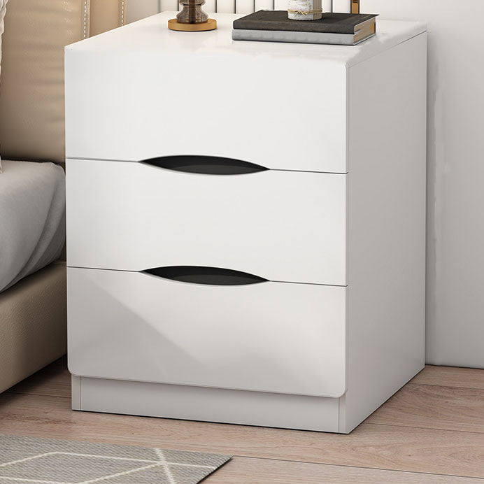 Modern Bed Nightstand Manufactured Wood Night Table with Drawers for Bedroom