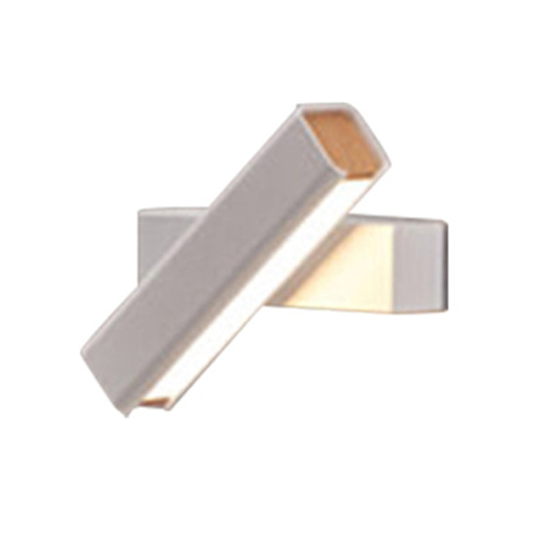 Modern Style Wall Mounted Lighting 1-Light Metal Wall Lamp for Bedroom