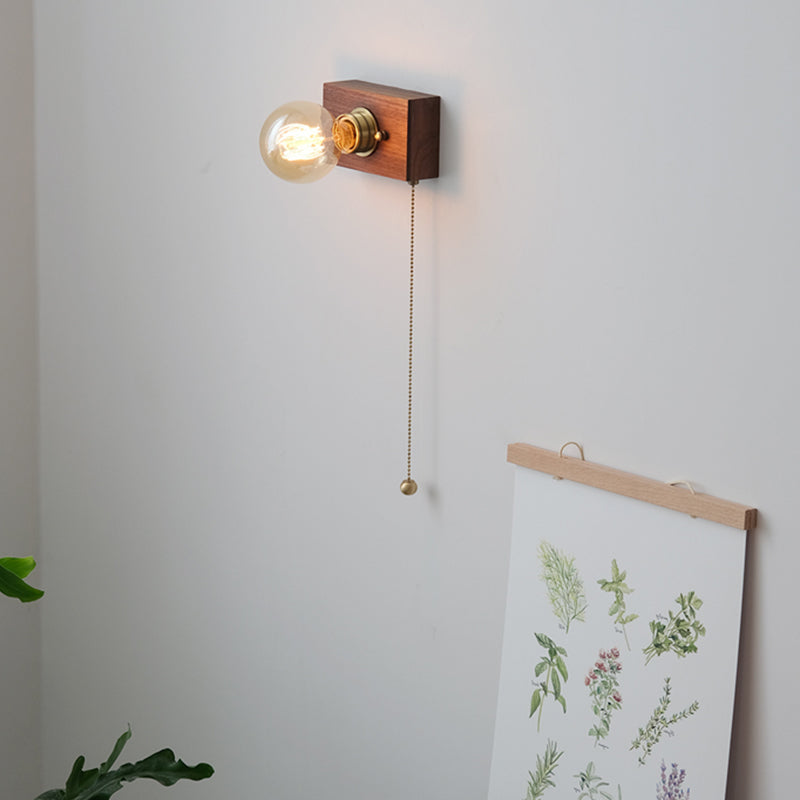 1-Light Wall Lamp Industrial Wall Mounted Lighting for Bedroom