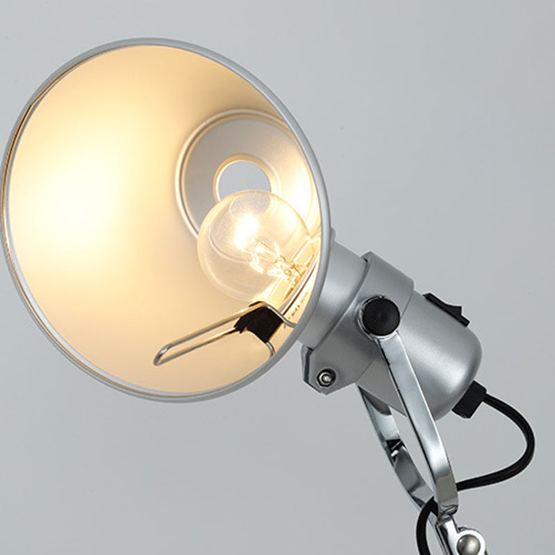 Modern Wall Sconce Linear Shape Vanity Lamp with Metal Shade in Silver for Bathroom