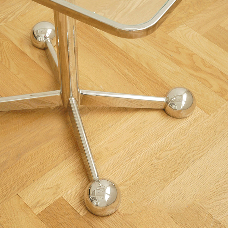 15" Wide Contemporary Corner Table Rectangular Accent Side Table