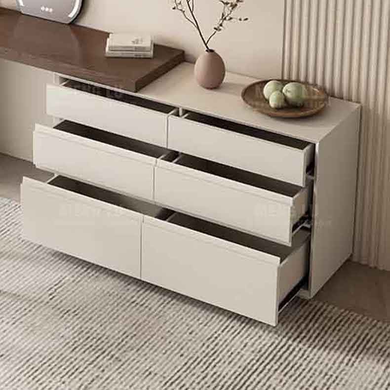 Traditional Makeup Vanity Desk Wooden Bedroom Make-up Vanity with Drawer