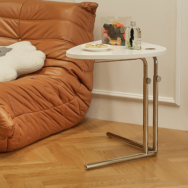 18" Wide Contemporary Corner Table Triangle Accent Side Table