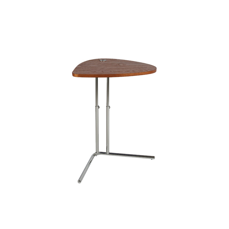 18" Wide Contemporary Corner Table Triangle Accent Side Table