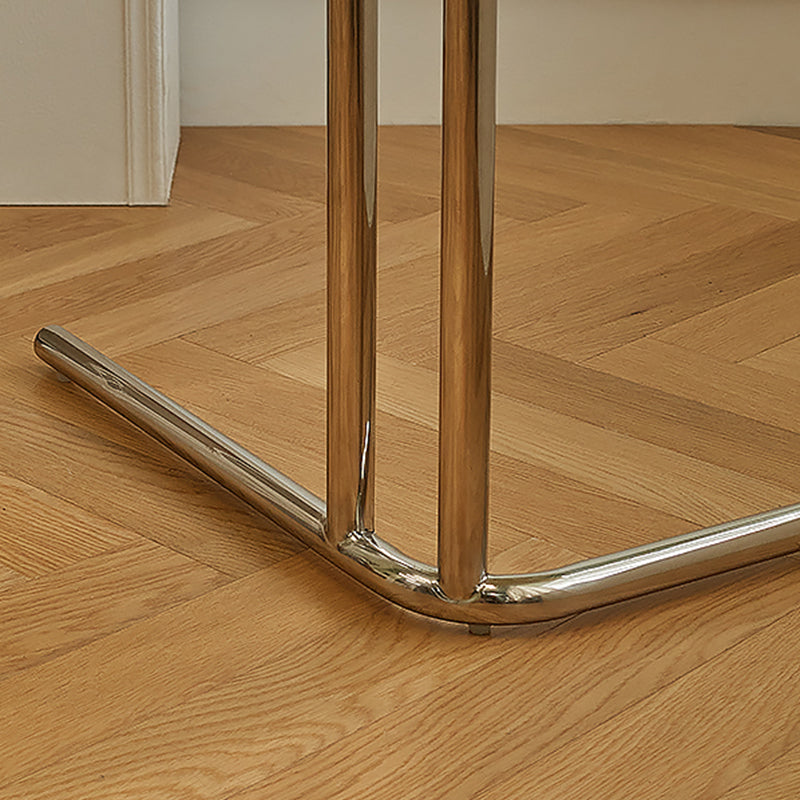 18" Wide Contemporary Corner Table Triangle Accent Side Table