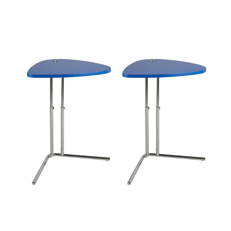 18" Wide Contemporary Corner Table Triangle Accent Side Table