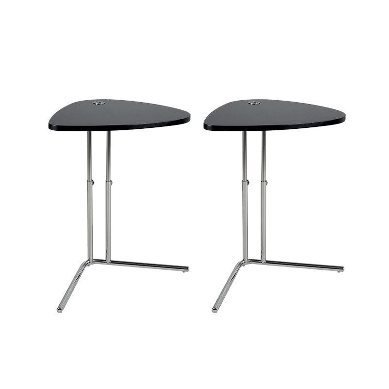 18" Wide Contemporary Corner Table Triangle Accent Side Table