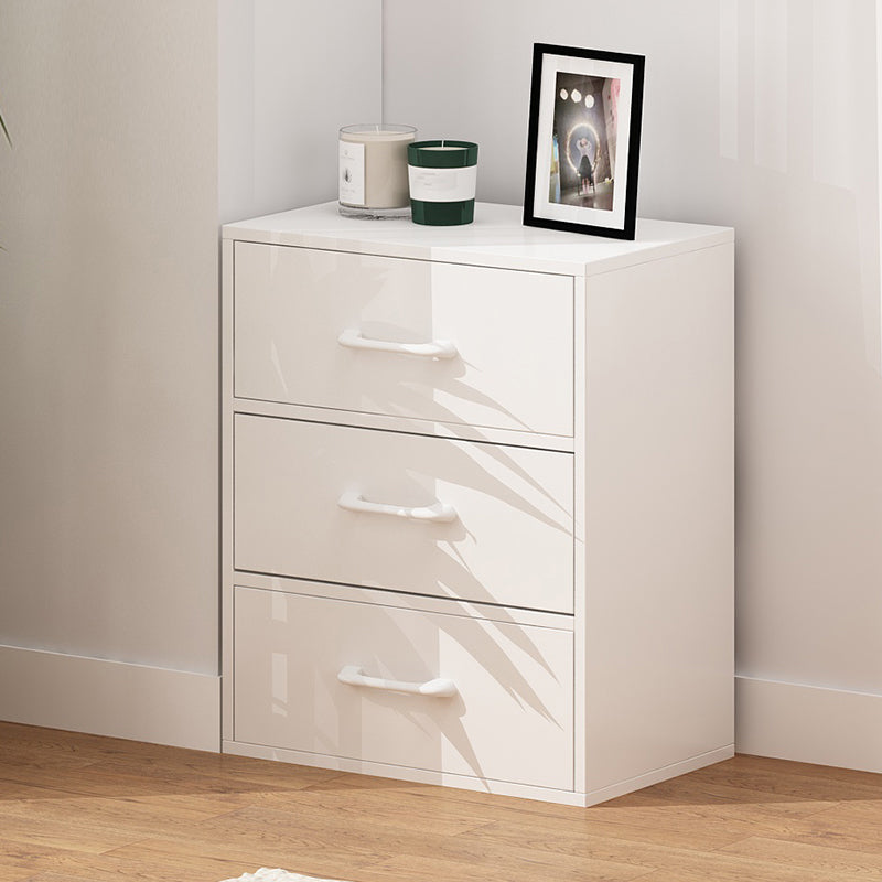 Contemporary Wood Storage Cabinet Modern Drawers Included Accent Chest