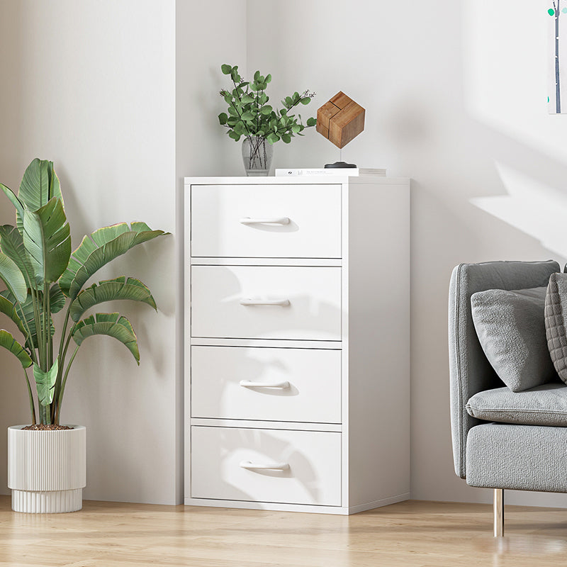 Contemporary Wood Storage Cabinet Modern Drawers Included Accent Chest