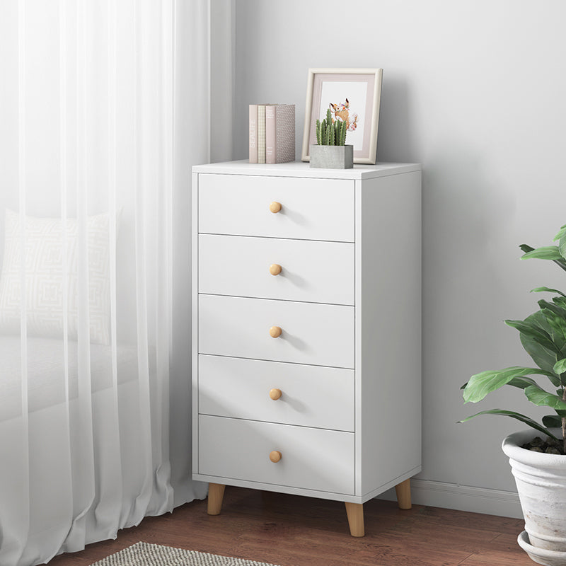 Contemporary Wood Storage Cabinet Modern Drawers Included Accent Chest