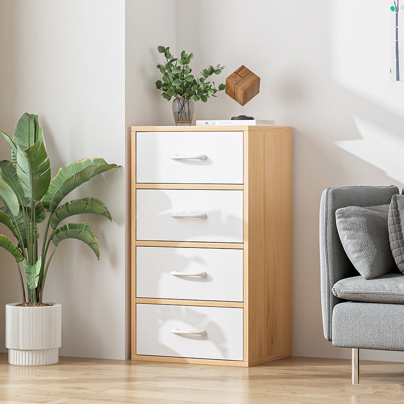 Contemporary Wood Storage Cabinet Modern Drawers Included Accent Chest