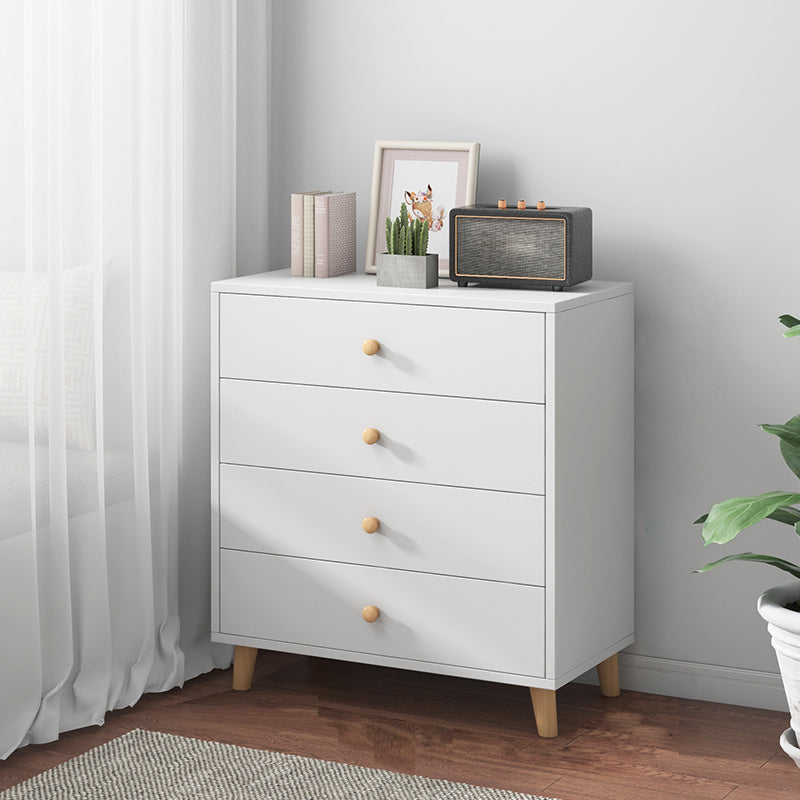 Contemporary Wood Storage Cabinet Modern Drawers Included Accent Chest