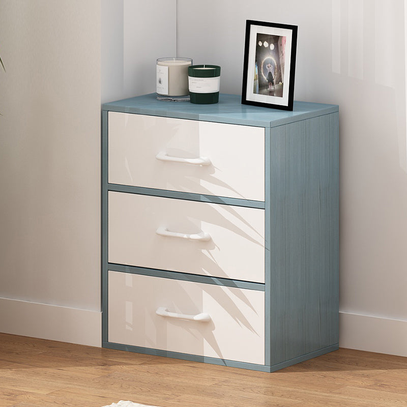Contemporary Wood Storage Cabinet Modern Drawers Included Accent Chest