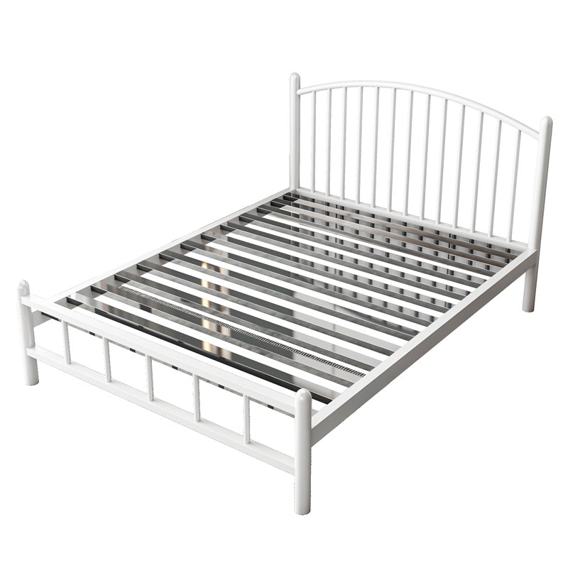 Modern Metal Standard Bed with Metal Legs Bed Frame with Headboard