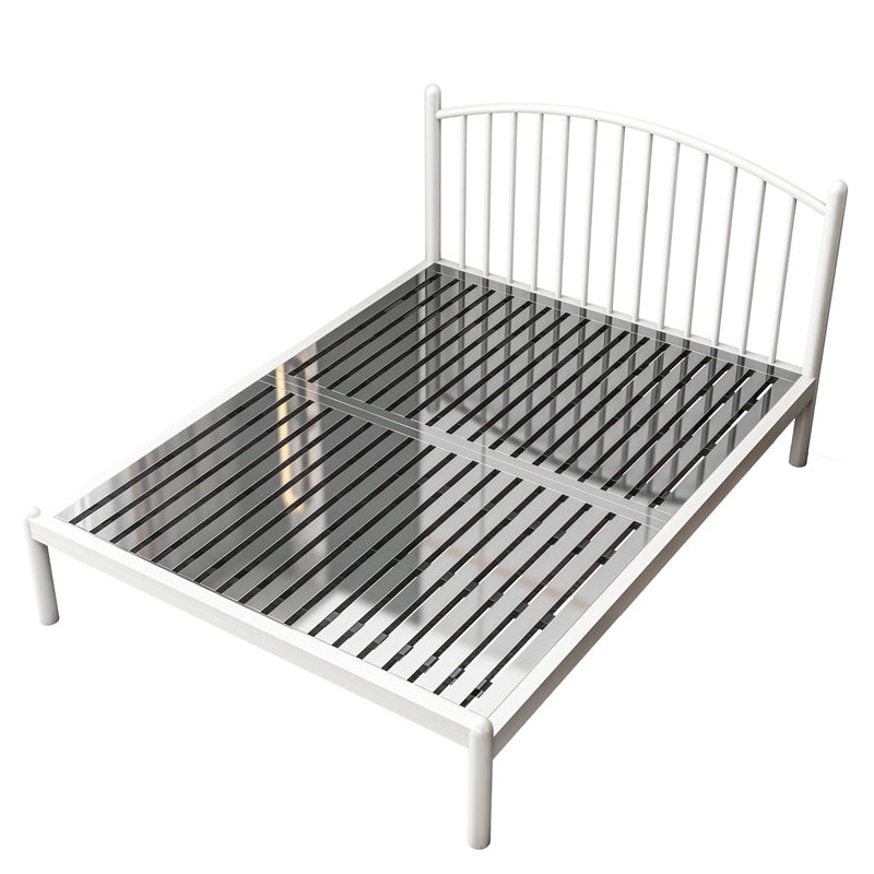 Modern Metal Standard Bed with Metal Legs Bed Frame with Headboard