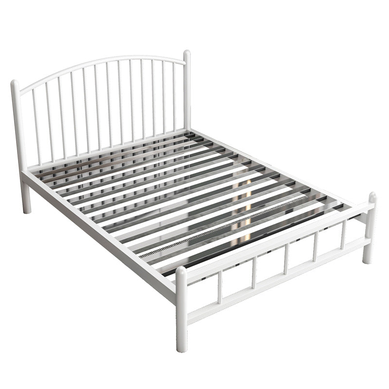 Modern Metal Standard Bed with Metal Legs Bed Frame with Headboard