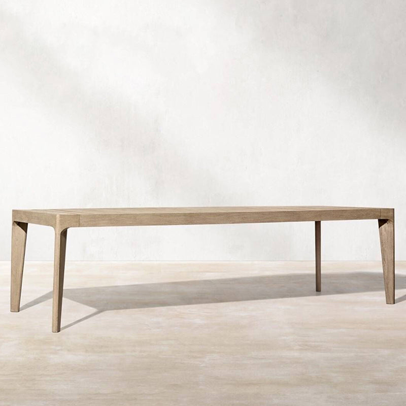 Solid Wood Dining Set Wood Rectangular 1/5/7 Pieces Dining Set