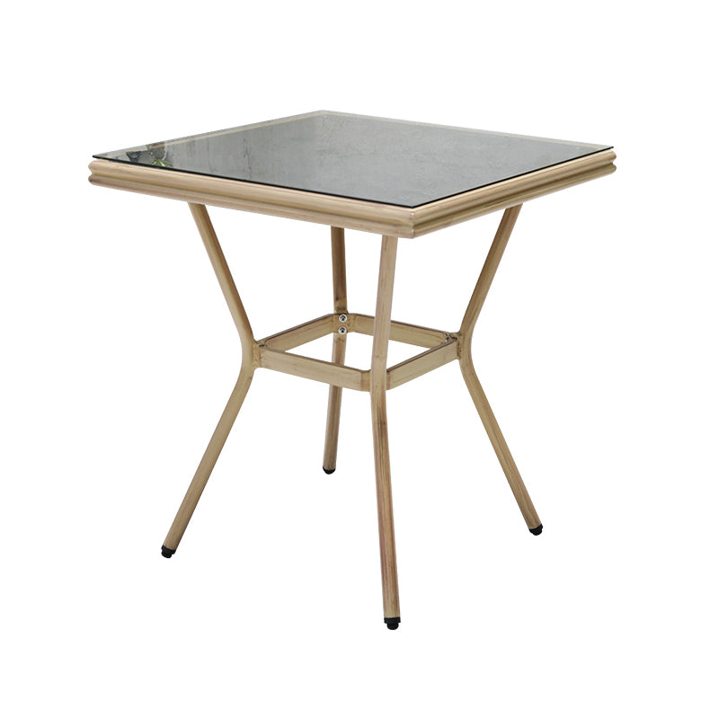 1/2/3/5 Pieces Bistro Table Set Gray Modern Patio Dining Table