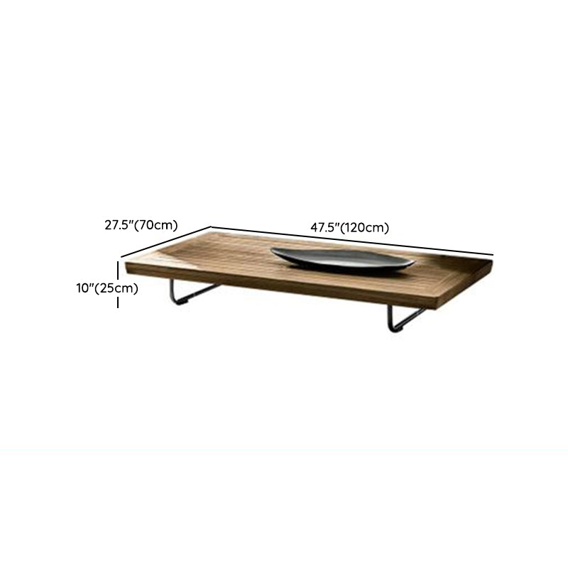 Industrial Outdoor Table Sintered Stone Top Table with Metal Base