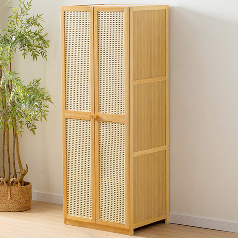 Modern Style Wardrobe Cabinet Wooden Wardrobe Armoire with Shelves