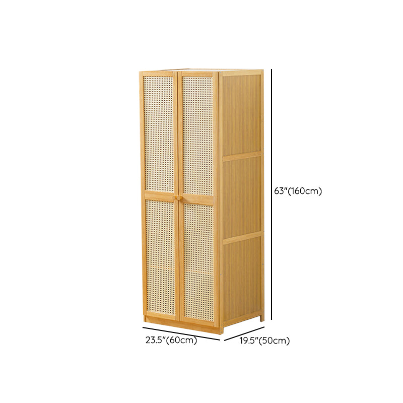 Modern Style Wardrobe Cabinet Wooden Wardrobe Armoire with Shelves