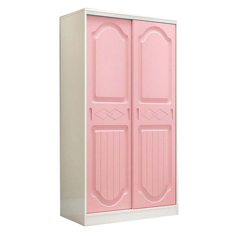 Contemporary Wardrobe Armoire Wood Combination Armoire With Doors