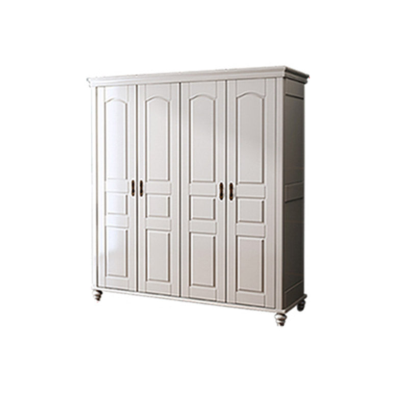 French Country Style Wardrobe Armoire Wooden Wardrobe for Home