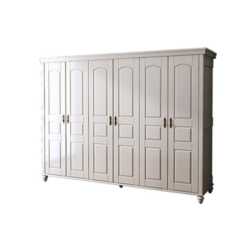 French Country Style Wardrobe Armoire Wooden Wardrobe for Home