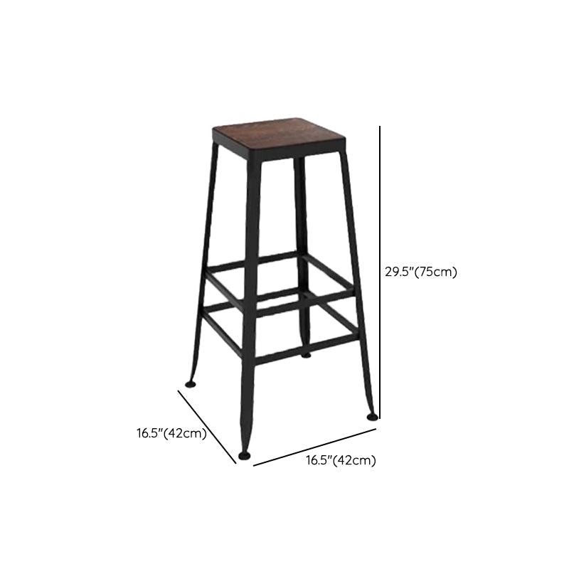 1/2/9 Pieces Bar Stool and Table Set Solid Wood Pub Table Set