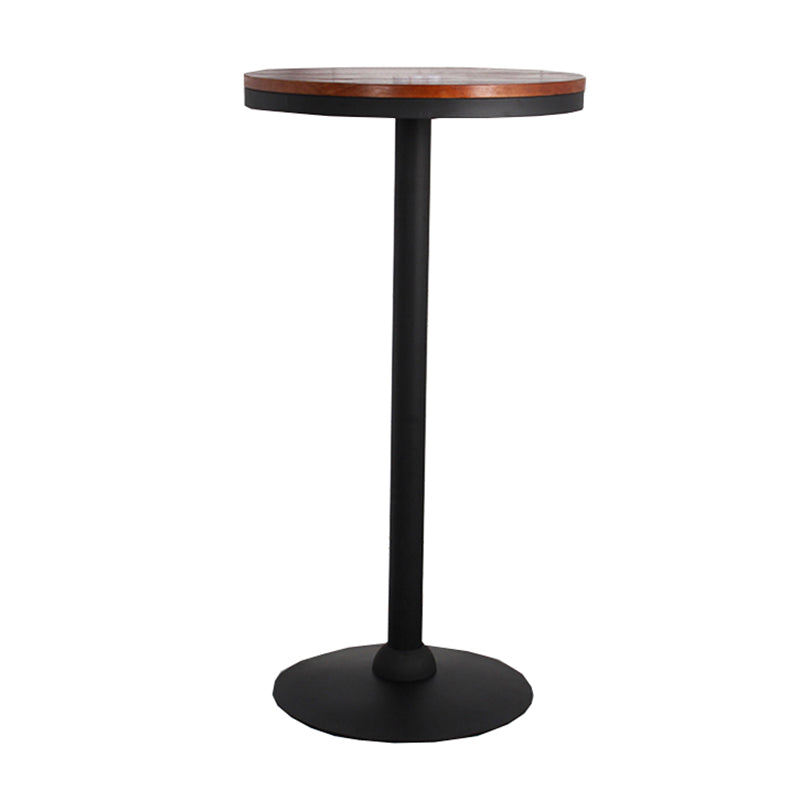 1/4 Pieces Table and Stool Set Solid Wood Pub Dining Set for Dining Room