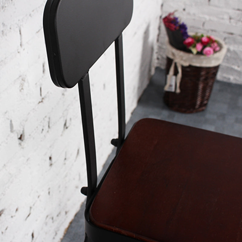 1/4 Pieces Table and Stool Set Solid Wood Pub Dining Set for Dining Room