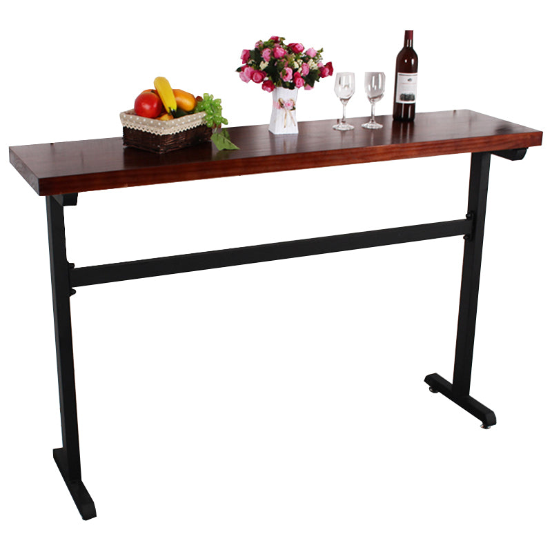 1/3/4 Pieces Table and Stool Set Solid Wood Counter Height Set