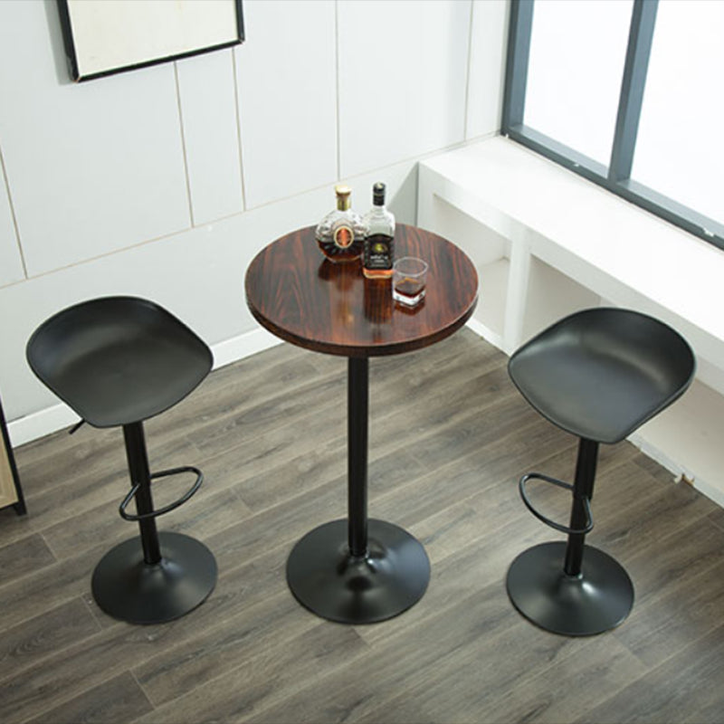 Round Counter Height Set Solid Wood 1/3 Pieces Pub Table Set