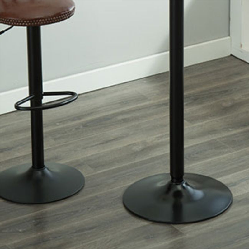 Round Counter Height Set Solid Wood 1/3 Pieces Pub Table Set