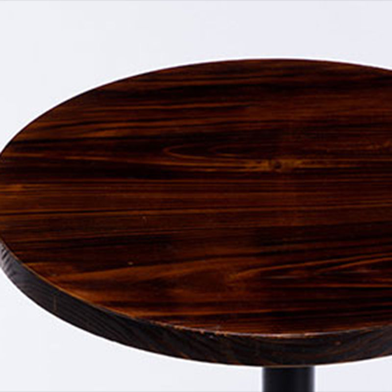 Round Counter Height Set Solid Wood 1/3 Pieces Pub Table Set