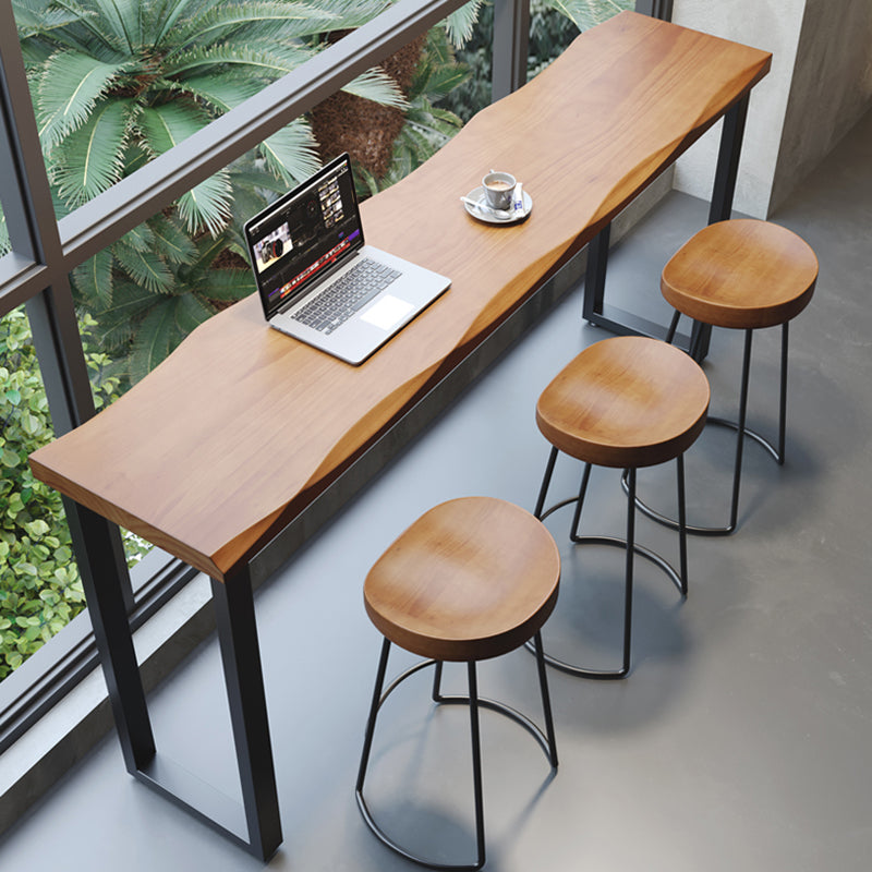 1/3/4/5 Pieces Counter Height Pub Set Solid Wood Pub Dining Set