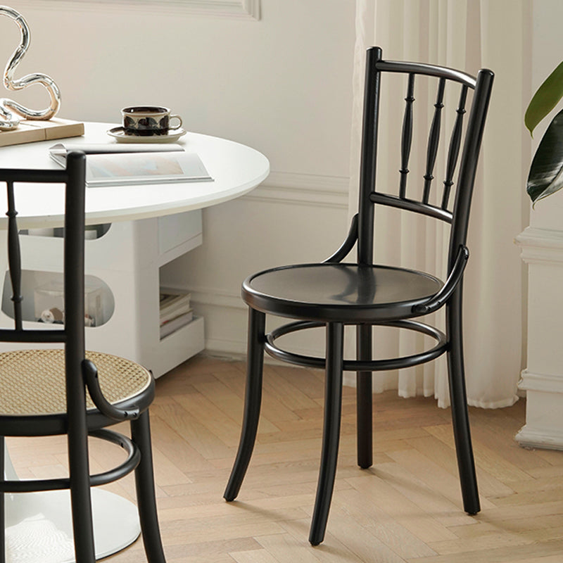 Industrial Style Side Chair Wooden Indoor Dining Chair for Living Room