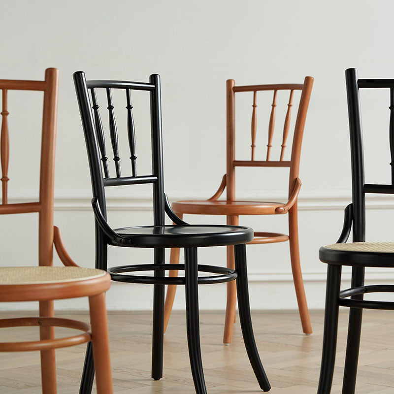 Industrial Style Side Chair Wooden Indoor Dining Chair for Living Room