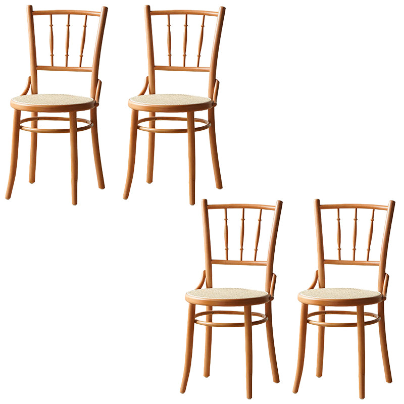Industrial Style Side Chair Wooden Indoor Dining Chair for Living Room