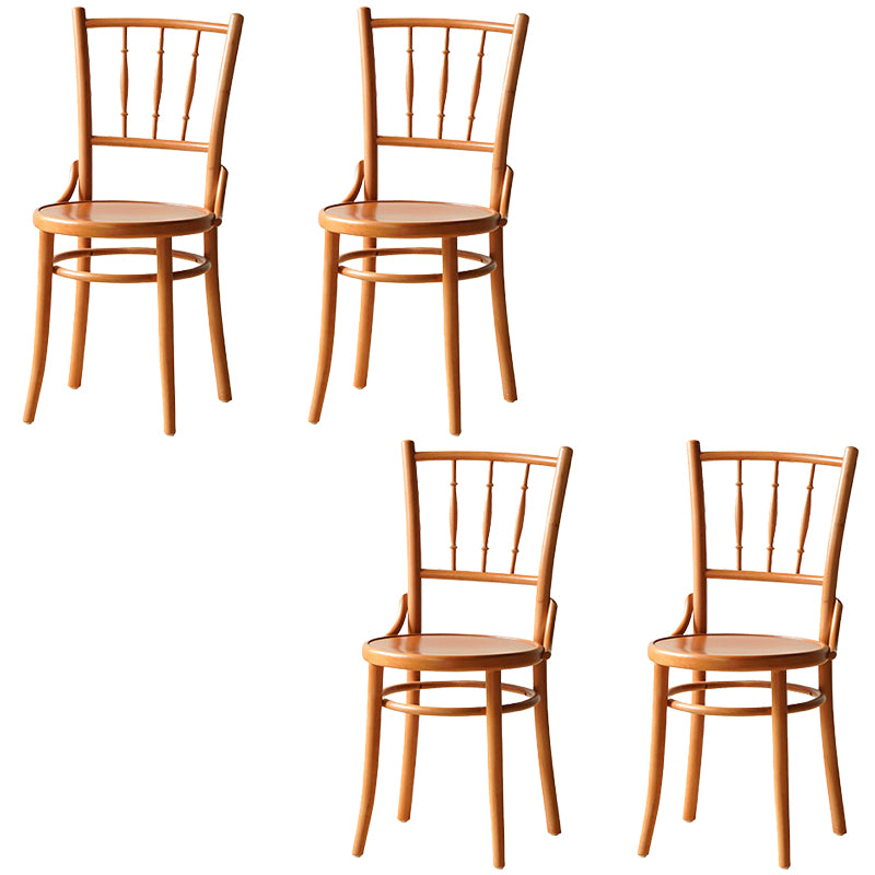 Industrial Style Side Chair Wooden Indoor Dining Chair for Living Room