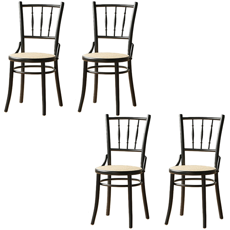 Industrial Style Side Chair Wooden Indoor Dining Chair for Living Room