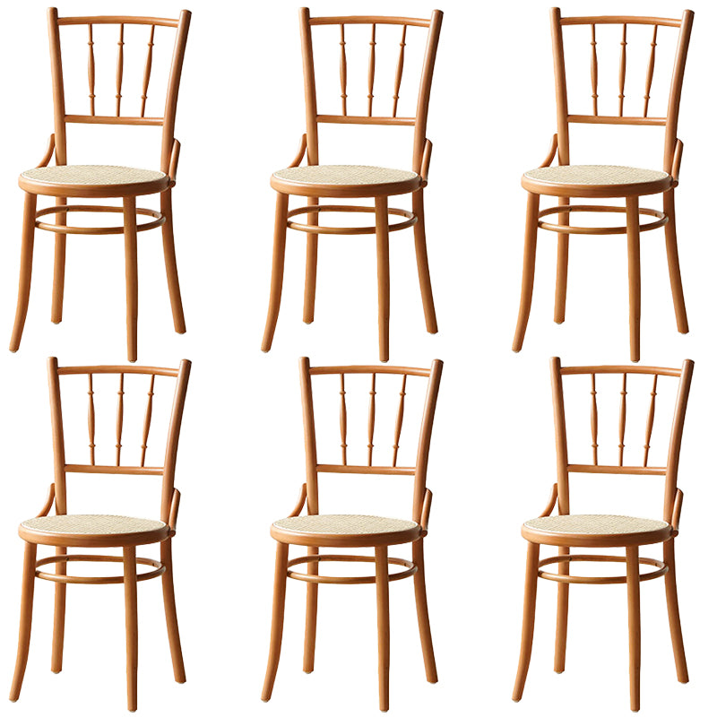 Industrial Style Side Chair Wooden Indoor Dining Chair for Living Room
