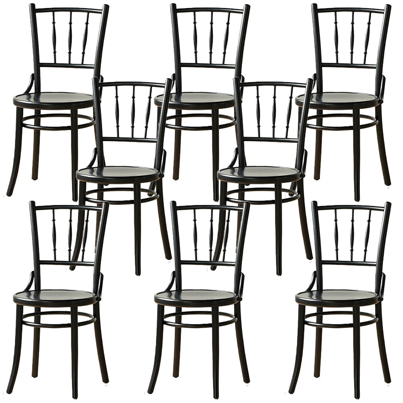 Industrial Style Side Chair Wooden Indoor Dining Chair for Living Room