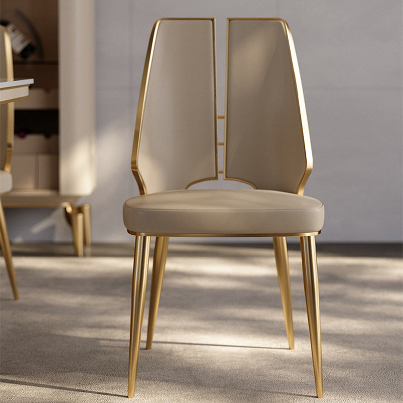 Dining Room Upholstered Chair Faux Leather Home Dining Chair