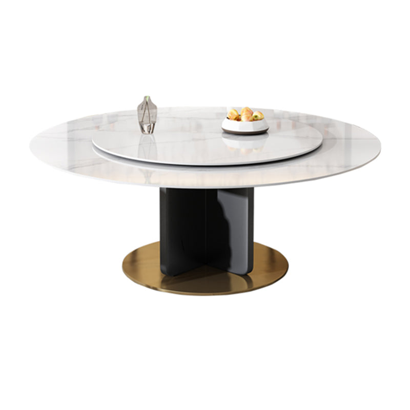 Contemporary 1/4/8/11 Pieces Furniture Round Stone Dining Set for Home