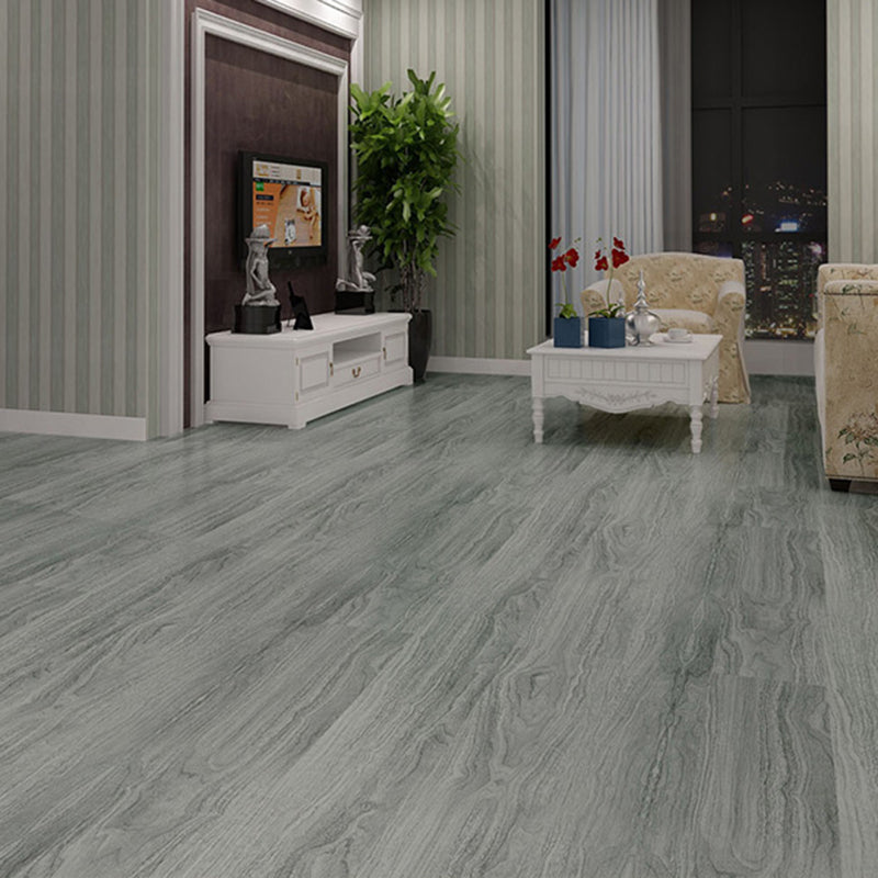 Rectangle PVC Flooring Peel and Stick Smooth Wood Look Vinyl Flooring