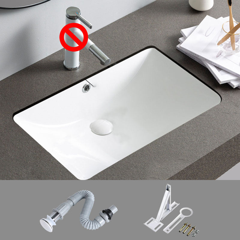 Rectangular and Oval Vessel Sink with No Craftsmanship Basin Sink(Not Including Faucet)