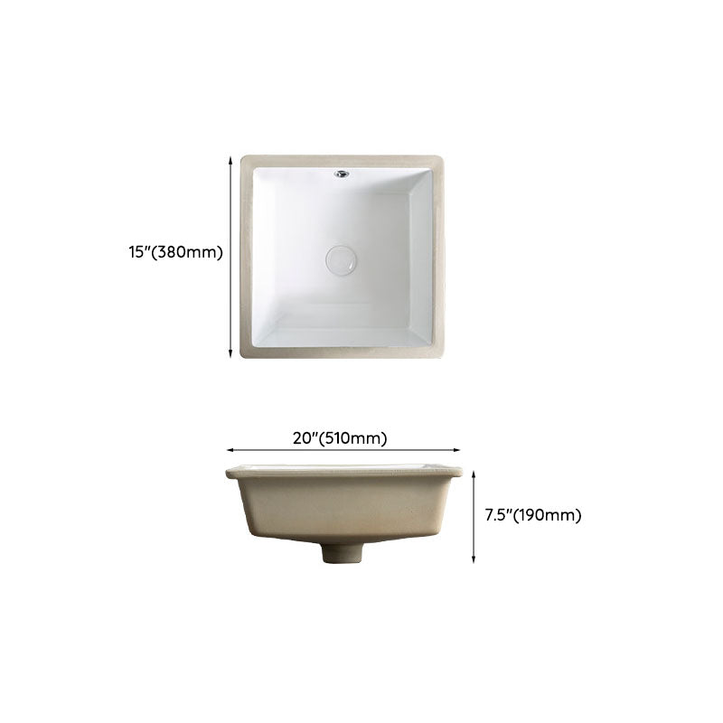 Rectangular and Oval Vessel Sink with No Craftsmanship Basin Sink(Not Including Faucet)