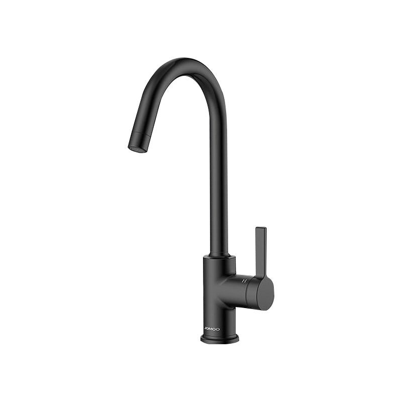 1 Hole Kitchen Faucet Metal High Arch Kitchen Sink Faucet with No Sensor
