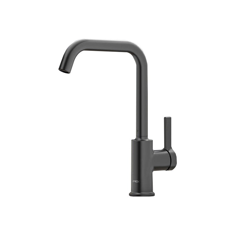 1 Hole Kitchen Faucet Metal High Arch Kitchen Sink Faucet with No Sensor